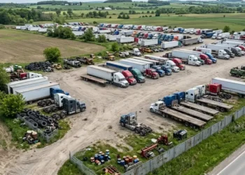Ontario crack down on illegal truck yards